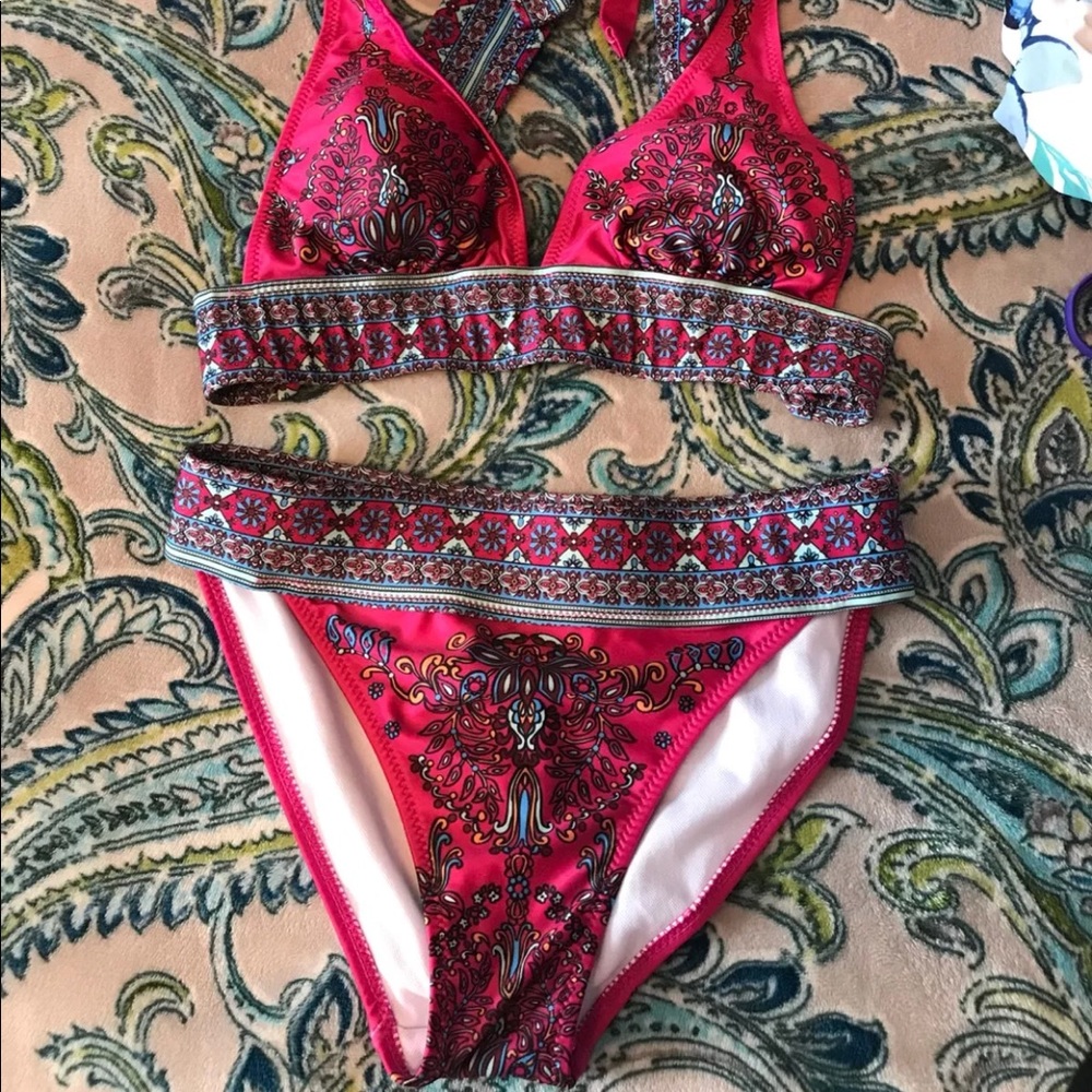 Pink Victoria Secret bikini